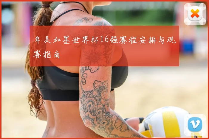 年美加墨世界杯16强赛程安排与观赛指南