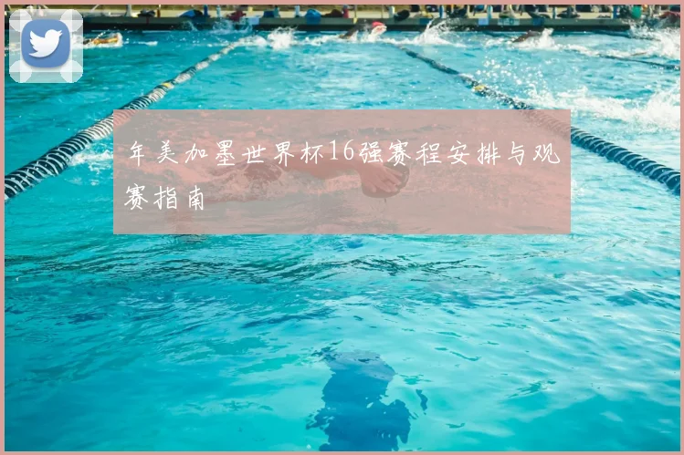 年美加墨世界杯16强赛程安排与观赛指南